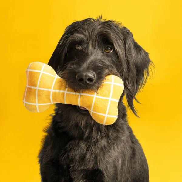 Soft toy for dog, yellow - Image 4